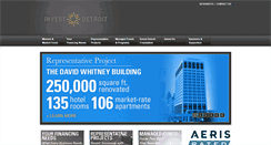 Desktop Screenshot of investdetroit.com